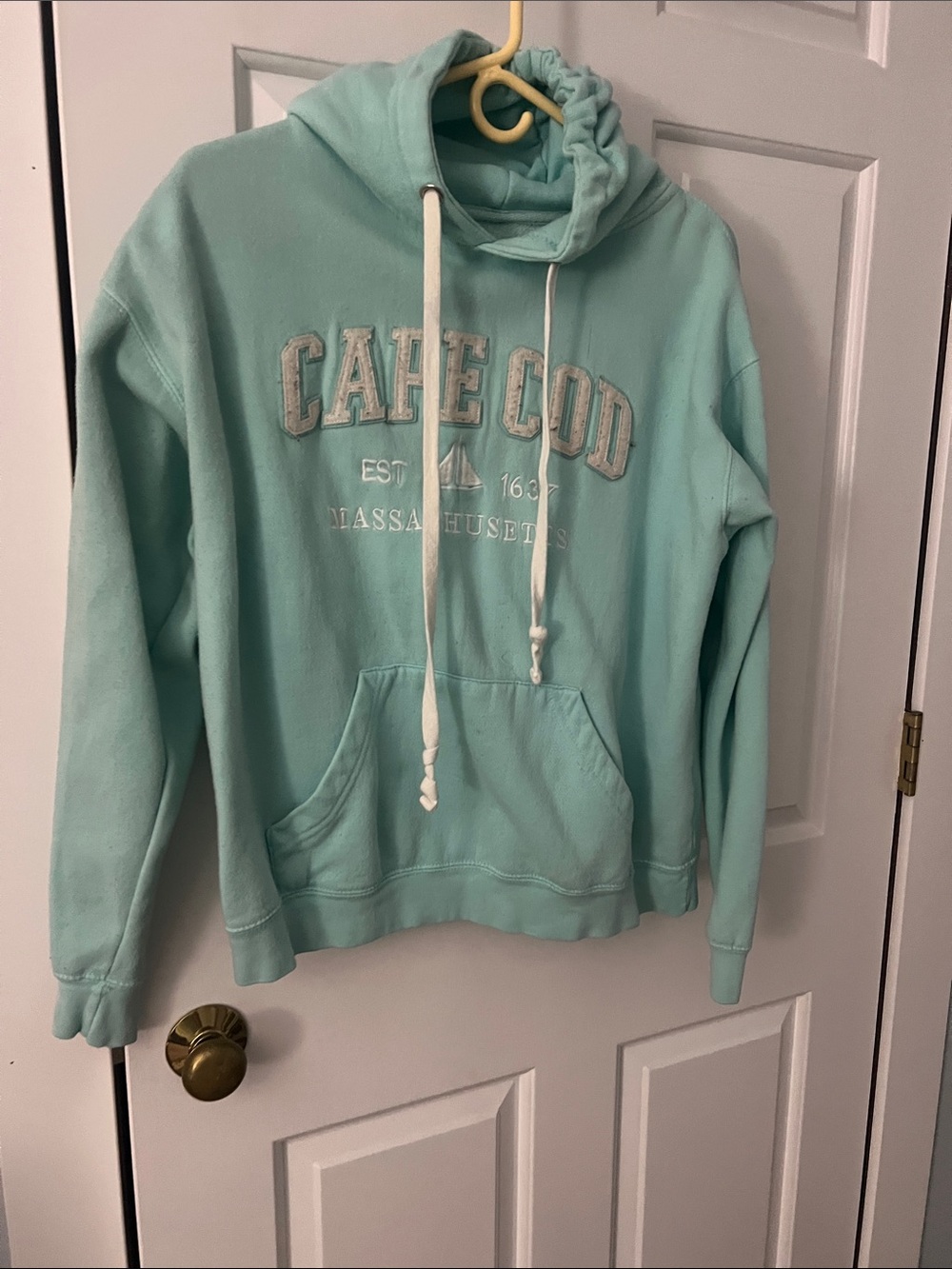 Cozy Hoodie Sweatshirt - Mint Green